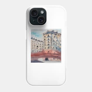 Acuarela arquitectónica Phone Case