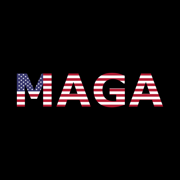 Donald Trump MAGA Make America Great Again Political Election by Lasso Print