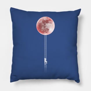 Climb The Stairs To The Moon Pillow