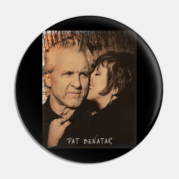 Vintage Pat Benatar Pin by Ihkwan Art