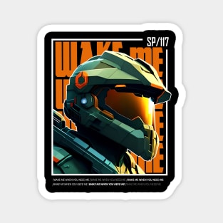 Halo game quotes - Master chief - Spartan 117 - BQ01-v9 Magnet