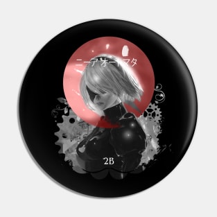 2B Nier: Automata cogwheels world Pin