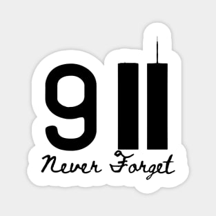 9/11 Never Forget Magnet