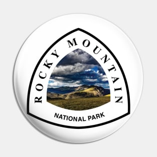 Rocky Mountain National Park shield Pin