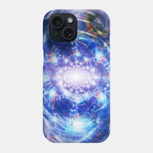 Universes inside glass spheres Phone Case by rolffimages