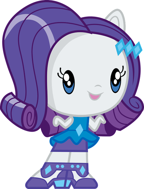 Equestria Girls Rarity Kids T-Shirt by CloudyGlow