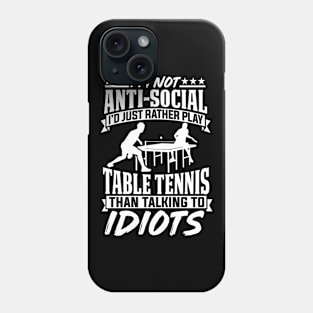 Table Tennis Ping Pong Funny Birthday Gift Phone Case