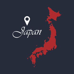 Icon Japan Map T-Shirt