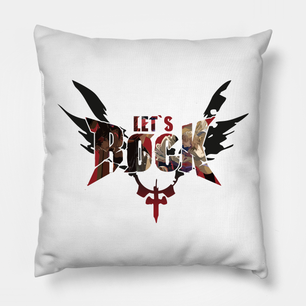 Let S Rock Guilty Gear Strive Pillow Teepublic