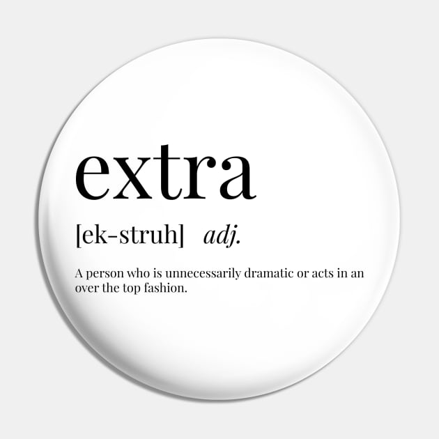 Extra Definition Pin by definingprints