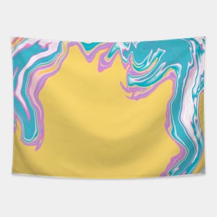 Abstract sea waves Tapestry