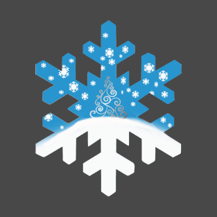 Snowflakes within Snowflake T-Shirt