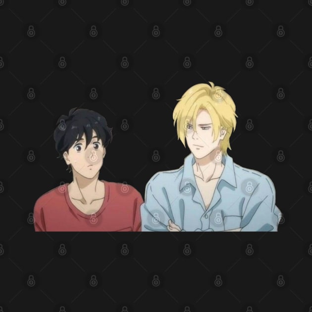 Ash and Eiji by Sophprano