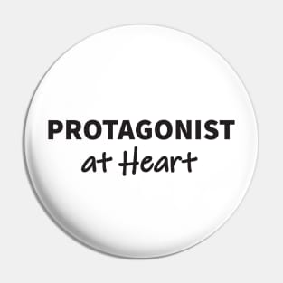 Protagonist at Heart Pin