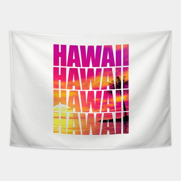 Hawaii Hawaii Hawaii Hawaii Hawaii Tapestry by SolarFlare