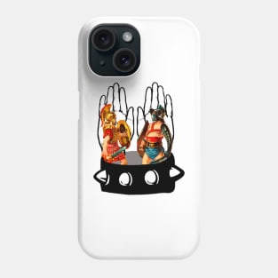 Outstretched Hands and Gladiator Bracelet Phone Case