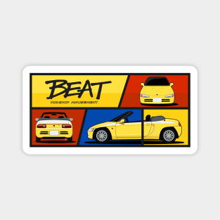 Beat Kei Car Magnet