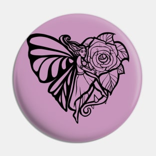 Rose Fairy Pin