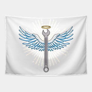 Angel Wrench P R t shirt Tapestry