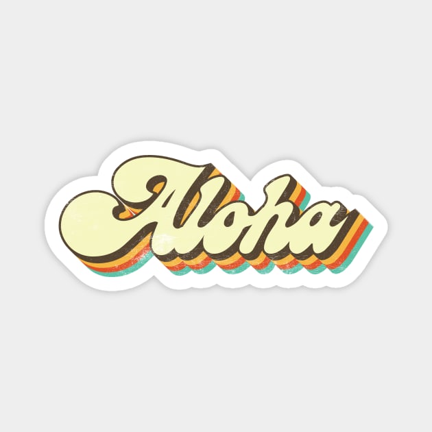 Aloha Magnet by Wright Art