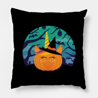 Pumpkin Unicorn Cute Pillow