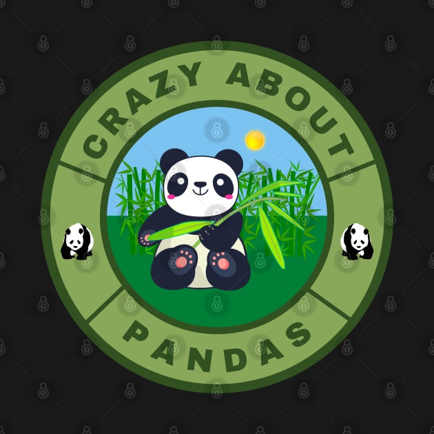 Crazy about Pandas by InspiredCreative