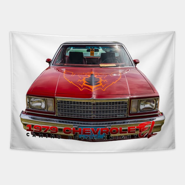 1979 Chevrolelt El Camino Royal Knight Tapestry by Gestalt Imagery