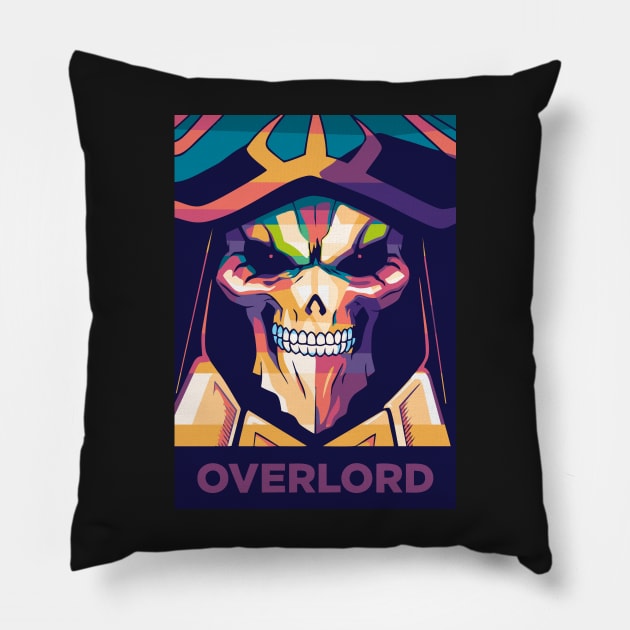 Ainz Ooal gown Pillow by artoriaa