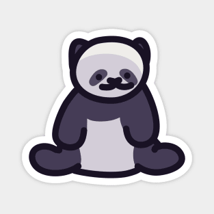 Sitting Cute Panda Magnet