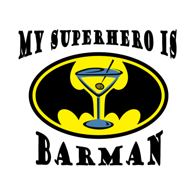 My superhero is Barman by YellowLion