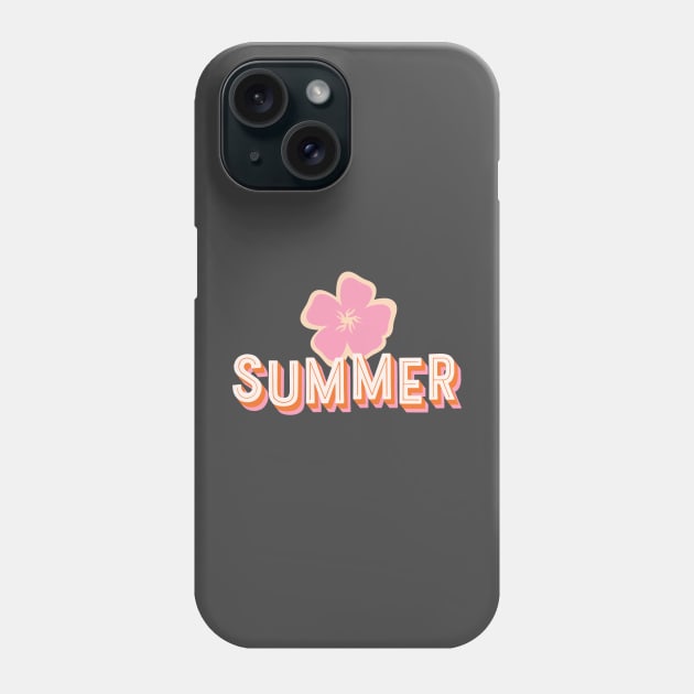 Summer Flower Phone Case by Castle Rock Shop