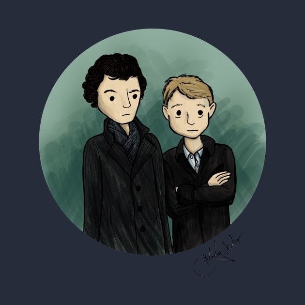 Sherlock & Watson by LunarFox