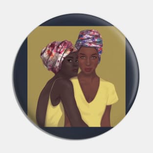 African American Sisterhood Pin