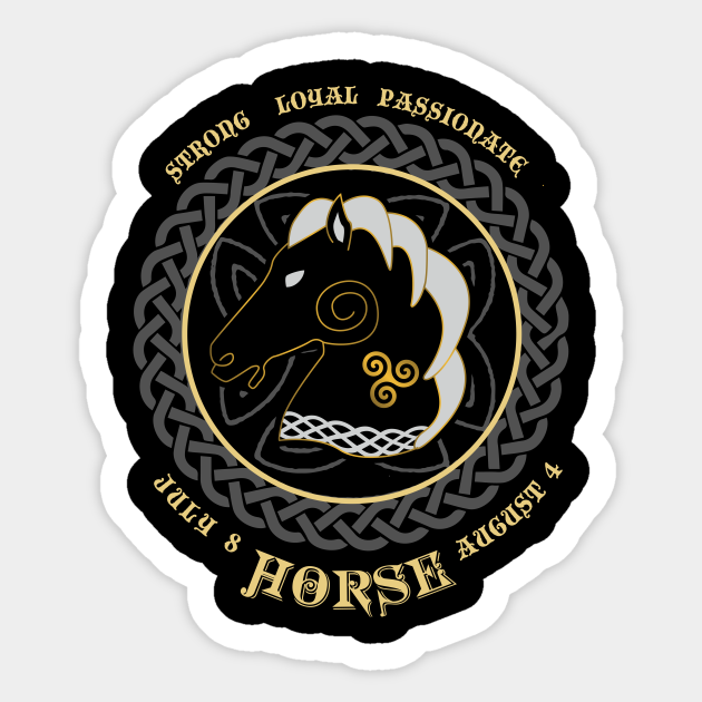 Irish Celtic Zodiac for July Horse Astrology - Celtic ...