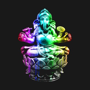 Ganesh in Rainbow Colors T-Shirt