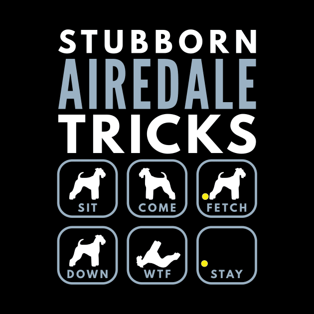 Stubborn Airedale Terrier Tricks - Dog Training by DoggyStyles