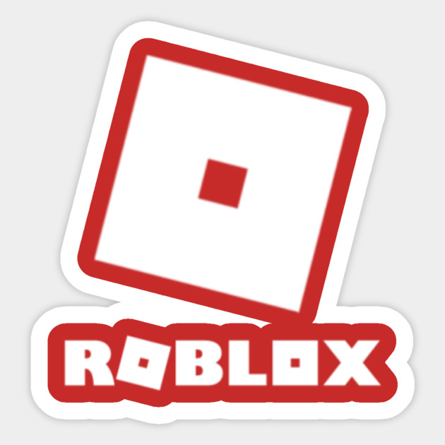 Roblox Logos Roblox Sticker Teepublic - how to make a roblox head logo