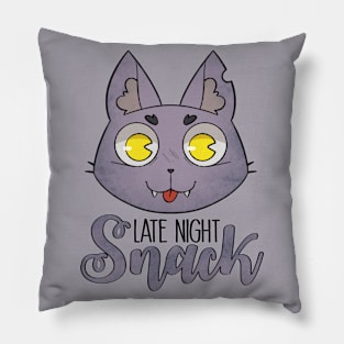 Late Night Snack | Original art Pillow