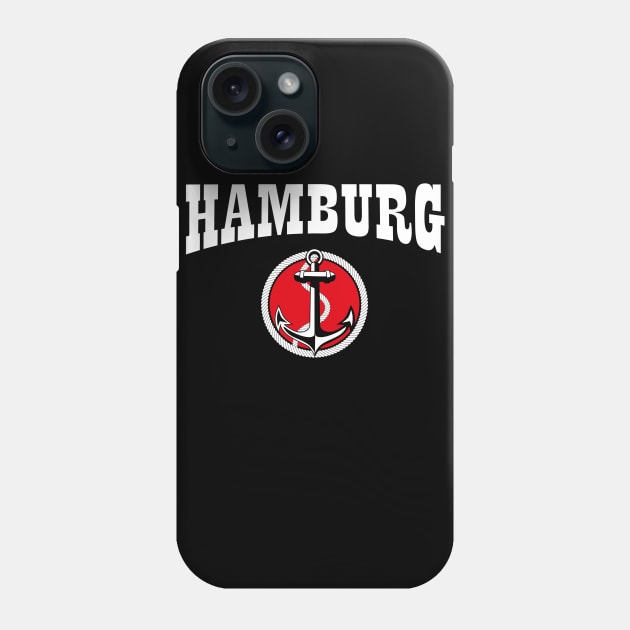 60 Hamburg Anker Seil Heimat Hafen Deutschland Phone Case by Margarita7