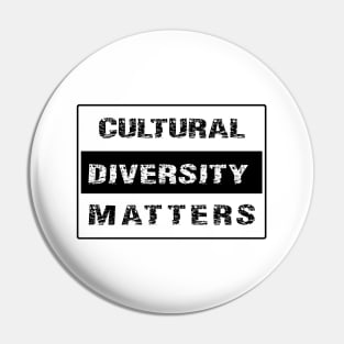 CULTURAL DIVERSITY MATTERS by Metissage -1 Pin