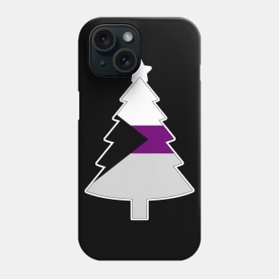 Christmas Tree LGBT Flag Demisexual Phone Case