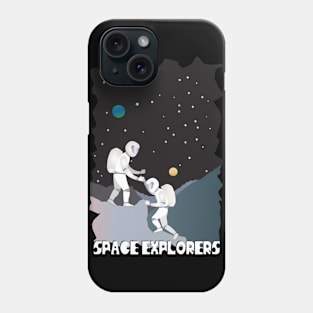 Space explorers Phone Case