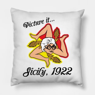 Picture It... Sophia Sicily Flag Pillow