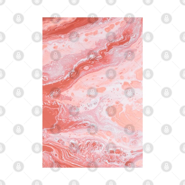 Blush pink rose - Elegant marble by Islanr