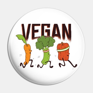 Vegan Runners Pin