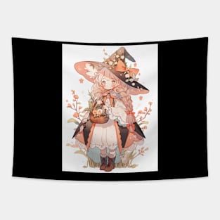 Witch girl Tapestry