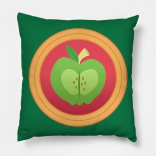 Subtle Brony - Big Mac Cutie Circle Pillow