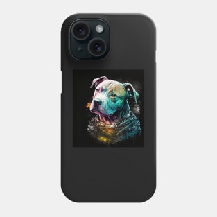 Pitbull Puppy doggy dog Sci-fi Phone Case