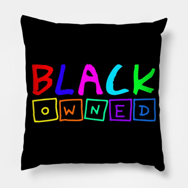 black owned 2 Pillow by medo art 1