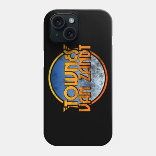 Townes Van Zandt - Retro Outlaw Type Fan Art Phone Case